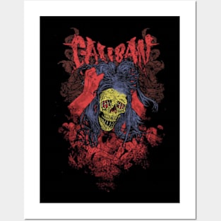 CALIBAN MERCH VTG Posters and Art